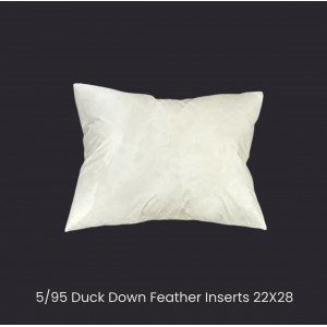 5/95 Duck Down/ Feather Inserts 22 (inch) X 28 (Inch)