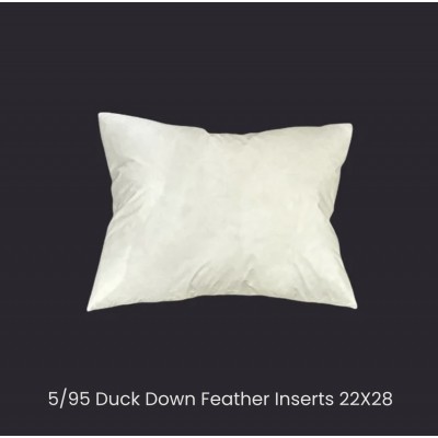 5/95 Duck Down/ Feather Inserts 22 (inch) X 28 (Inch)