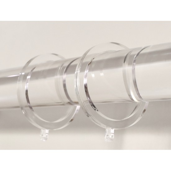 Acrylic Ring For 1 1/2 (inch) Rod (Box of 50)