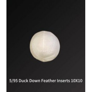5/95 Duck Down/Feather Inserts 10 (inch) Sphere