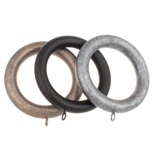 Smooth Wood Ring - Skinny