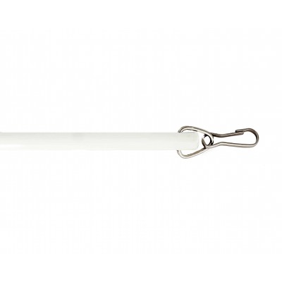 White Fiber-glass Wand with Clip 