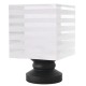 Striped Block Finial 