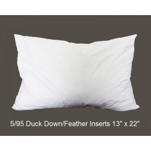 5/95 Duck Down/Feather Inserts 13 (inch) x 22 (inch)