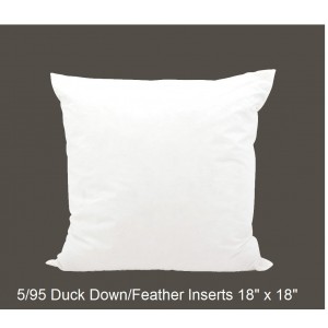 5/95 Duck Down/Feather Inserts 18 (inch) x 18 (inch)