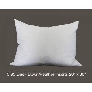 5/95 Duck Down/Feather Inserts 22 (inch) x 32 (inch) 