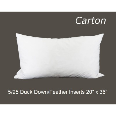 5/95 Duck Down/Feather Inserts 22 (inch) x 38 (inch) - Carton of 10 