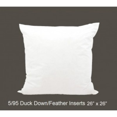 5/95 Duck Down/Feather Inserts 26 (inch) x 26 (inch)  - OUT OF STOCK