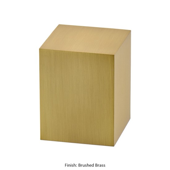 Metal Block Finial