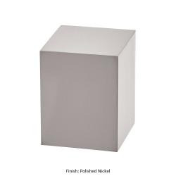 Metal Block Finial