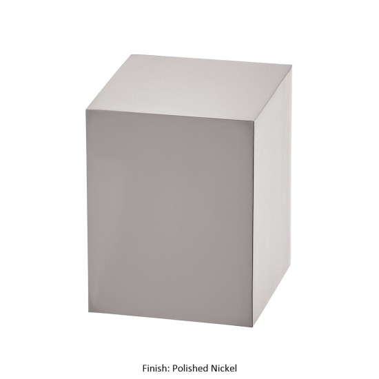 Metal Block Finial